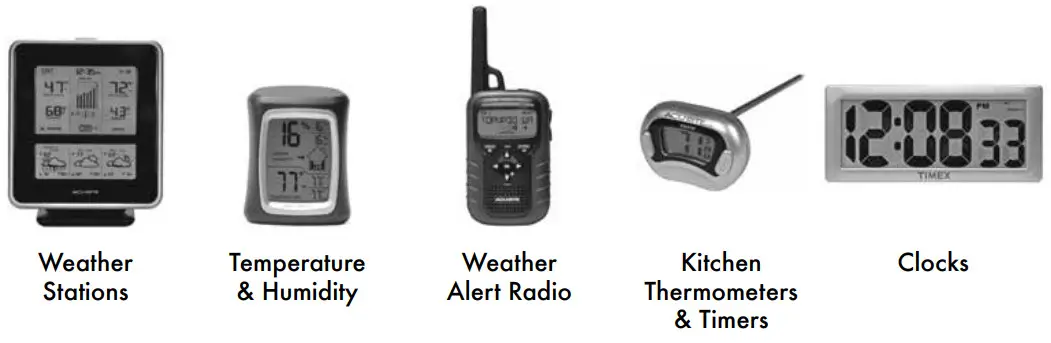 AcuRite 13024 Atomic Dual Alarm Clock -SELPHONE