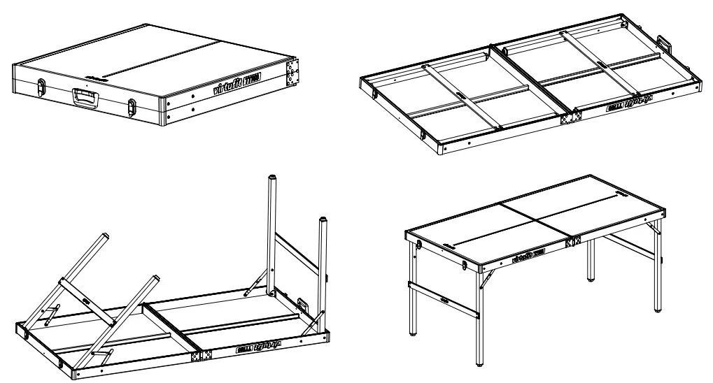 VirtuFit-VF06054-Mini-Table-Tennis-Table-fig-1