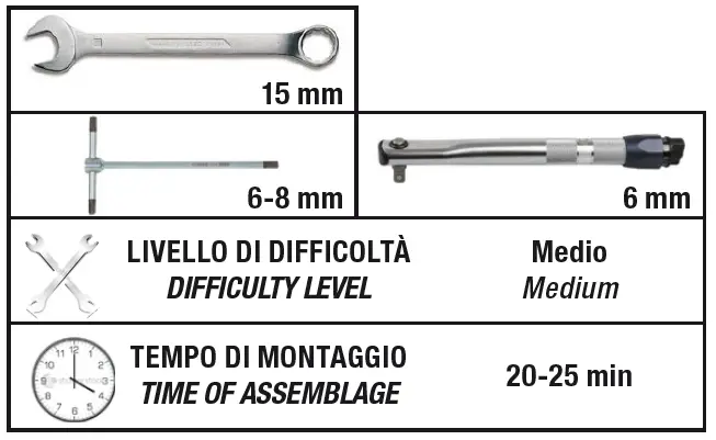 rizoma AZ202 Handlebar Support Risers 2