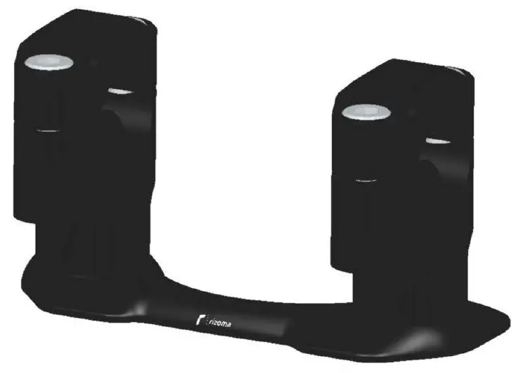 rizoma AZ202 Handlebar Support Risers