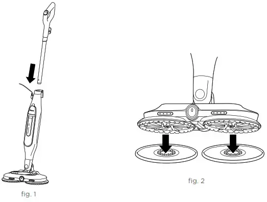 Shark S7201 Series Scrubbing and Sanitizing Steam Blaster Mop - 2
