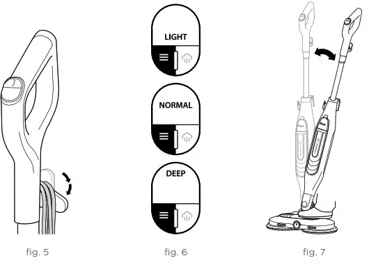 Shark S7201 Series Scrubbing and Sanitizing Steam Blaster Mop - 4