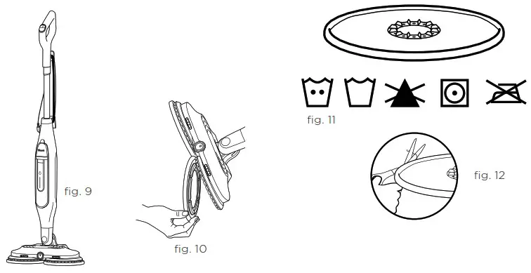 Shark S7201 Series Scrubbing and Sanitizing Steam Blaster Mop - 5