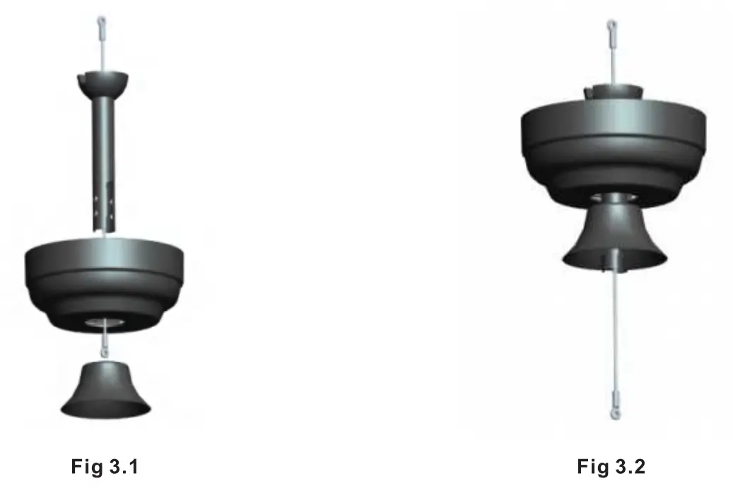 Installing the Downrod Assembly