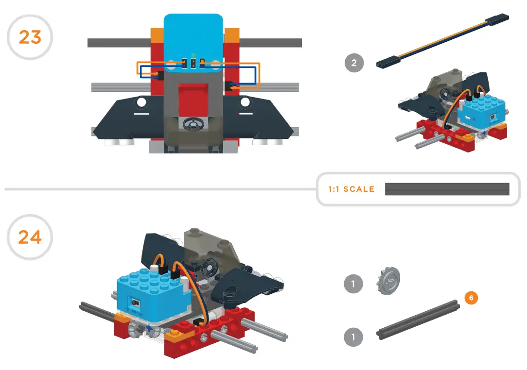 Tenka XV-B3 Gears Go Garage Kit - fig 12