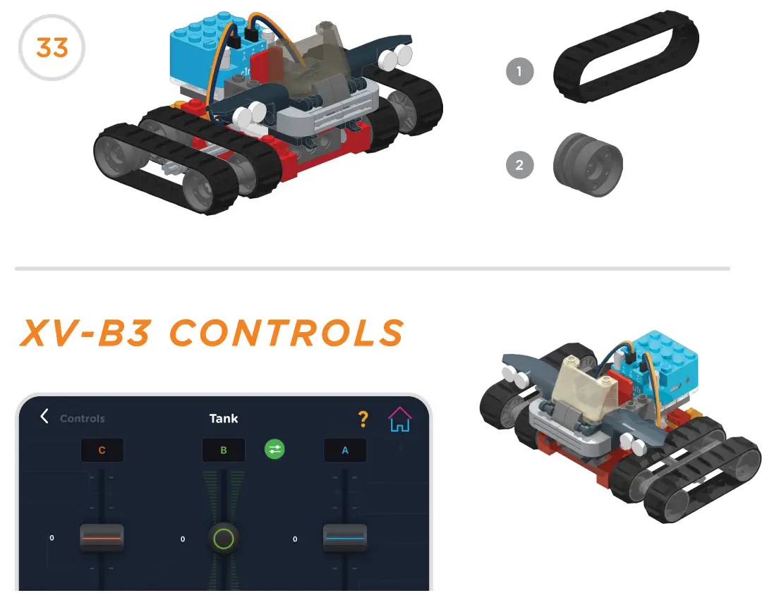 Tenka XV-B3 Gears Go Garage Kit - fig 17