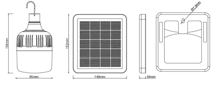 PHILIPS SP010P Essential SmartBright Solar Indoor Suspended 1