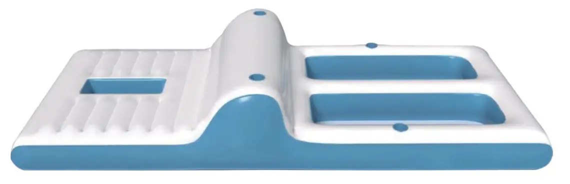 COSTWAY NP10339 Floating Island Lake Floating Lounge Raft - Fig