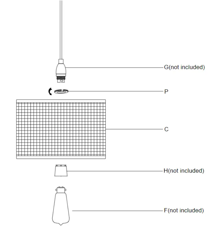 Lucci 099060 Shore 1 Light Batten Fix in Natural - Figure 4