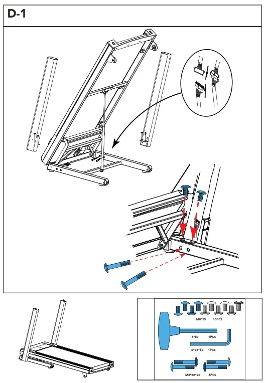 TUNTURI 19TRN50000 T50 Treadmill - Fig4