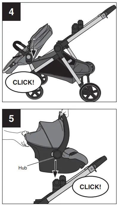 Evenflo Pivot Xpand Modular Stroller - Double Stroller4