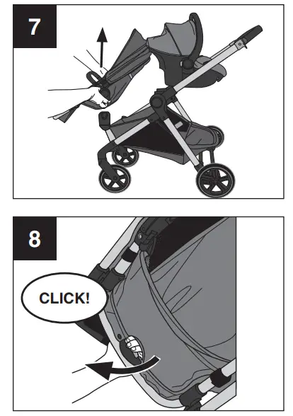 Evenflo Pivot Xpand Modular Stroller- Double Stroller6