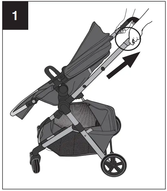 Evenflo Pivot Xpand Modular Stroller - Folding Stroller