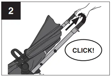 Evenflo Pivot Xpand Modular Stroller - Parent’s Handle2