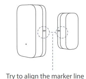 Aqara MCCGQ11LM Door and Window Sensor - magnet