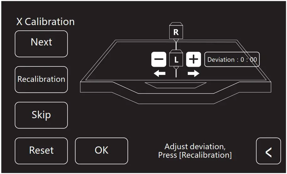 FLASHFORGE SZ20 ZN Creator 3 FDM 3D Printer - Calibration 3