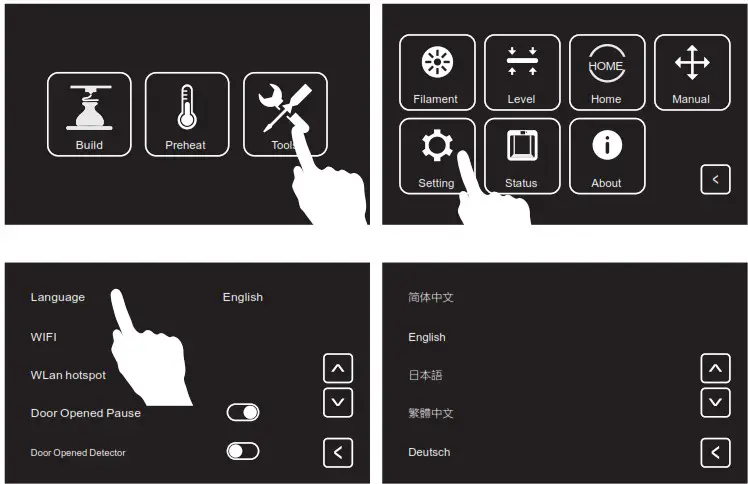 FLASHFORGE SZ20 ZN Creator 3 FDM 3D Printer - platform 1