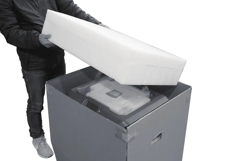 FLASHFORGE SZ20 ZN Creator 3 FDM 3D Printer - unpacking 3