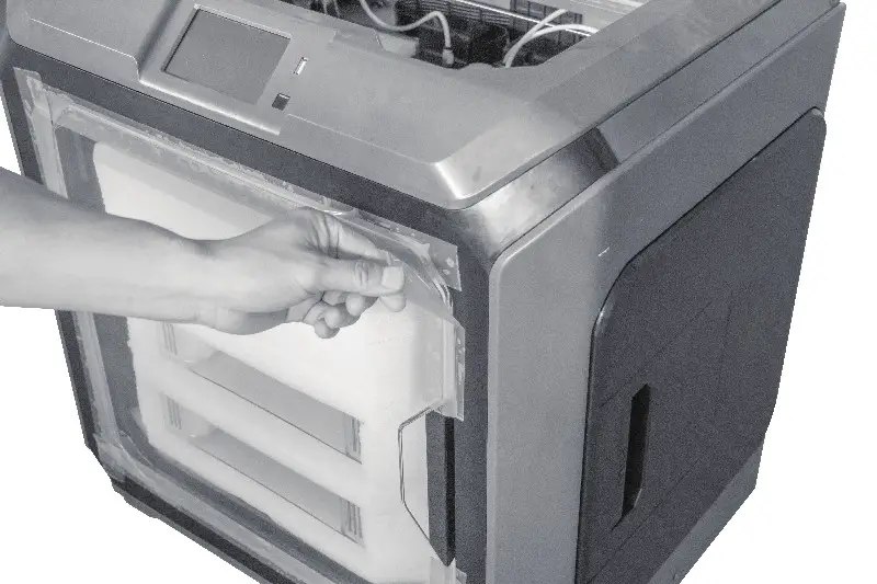 FLASHFORGE SZ20 ZN Creator 3 FDM 3D Printer - unpacking 8