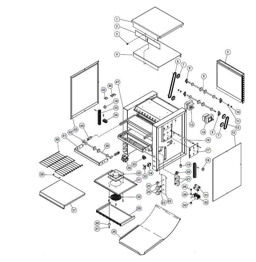 STAR DT14 SERIES Double Conveyor Oven 9