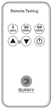 SUNNY MCU Series Self Contained Emergency Light - Dimension 3