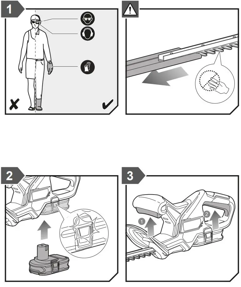 RYOBI-RY18HT40A-113-Cordless-Hedge-Trimmer-FIG 7