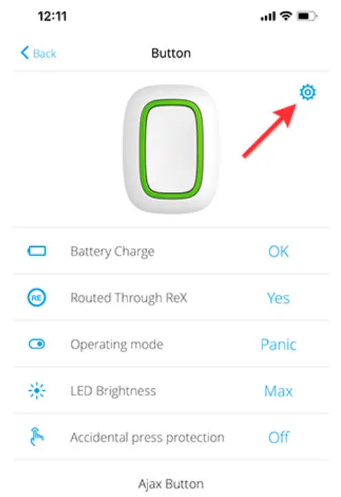 AJAX Button - Wireless Panic Button -FIG 1