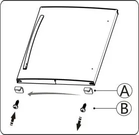 FIG 14 Reversing the fridge door