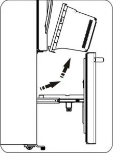 FIG 24 Freezer Door Removal