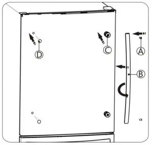 FIG 8 Installing the handles