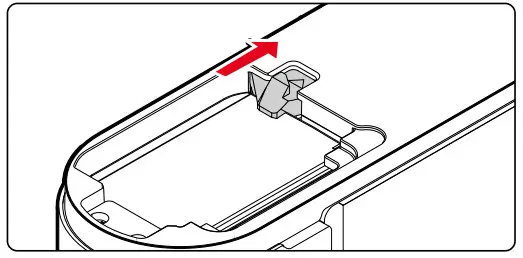 Leica M10-R Digital Rangefinder Camera- Battery locking latch