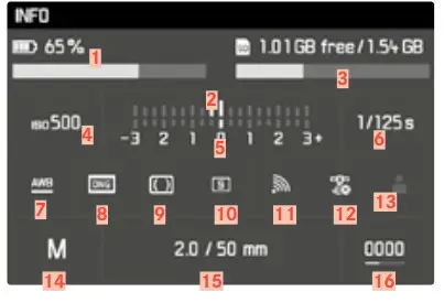 Leica M10-R Digital Rangefinder Camera- DISPLAYS