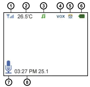 Monitoring Screen Icons 