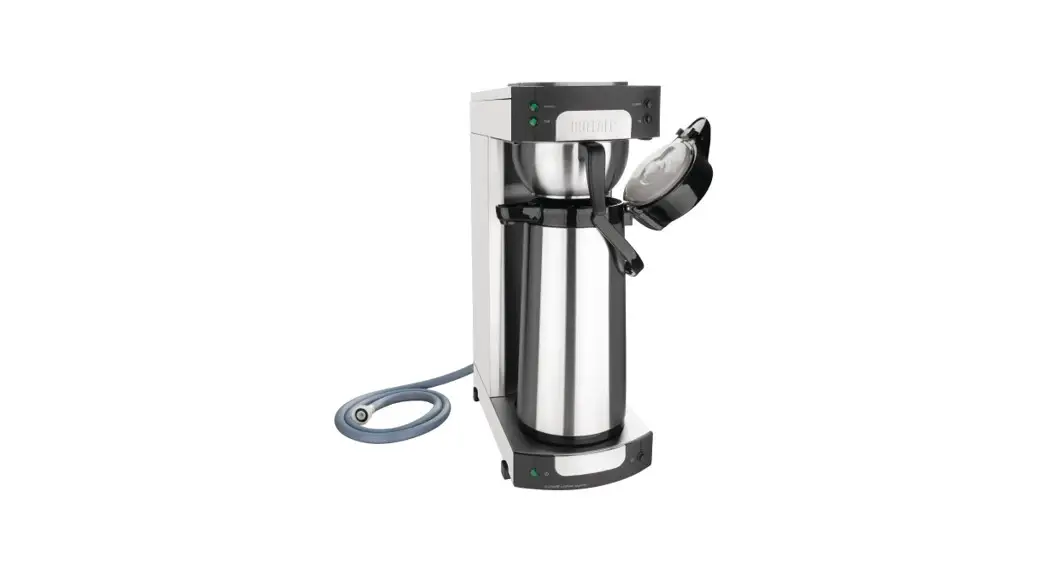 Buffalo Cw306 Auto Or Manual Fill Airpot Filter Coffee Maker Instruction Manual