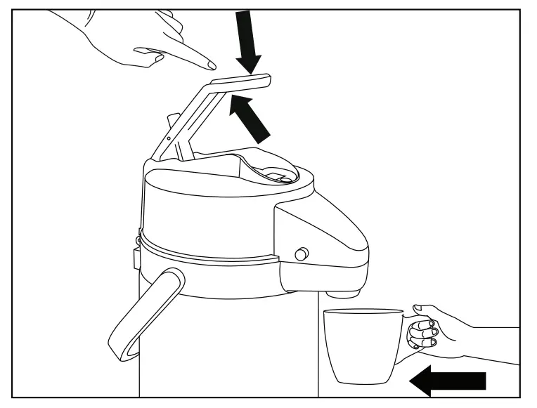 BUFFALO CW306 Auto or Manual Fill Airpot Filter Coffee Maker - Making