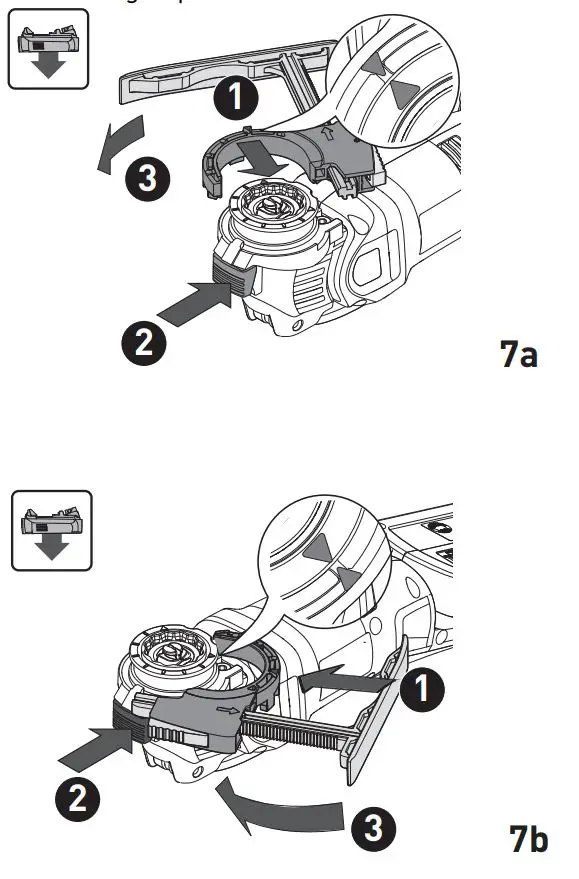 FESTOOL OSC 18 Cordless Oscillator Instructions - Depth stop