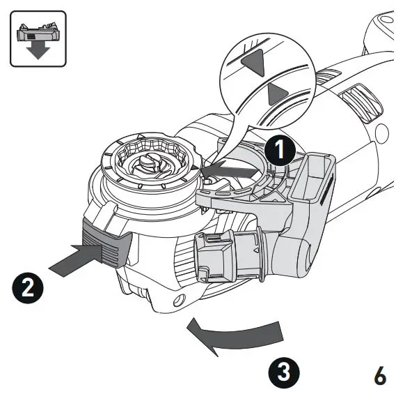 FESTOOL OSC 18 Cordless Oscillator Instructions - Dust extraction device