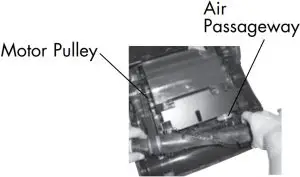 Checking rotating floor brush Instructions