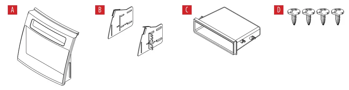MeTra 99 7349B Single Dash Kit-1