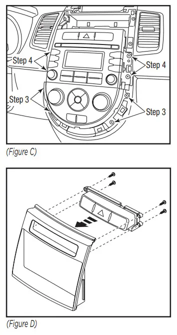 MeTra 99 7349B Single Dash Kit-fig c