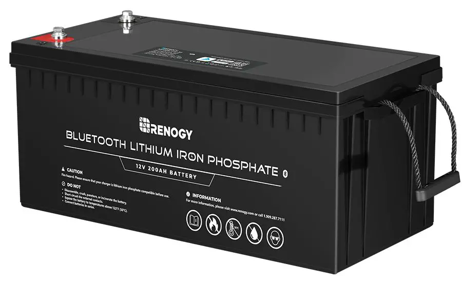 RENOGY RBT200LFP12-BT-US 12V 200Ah Bluetooth Lithium Iron Phosphate image