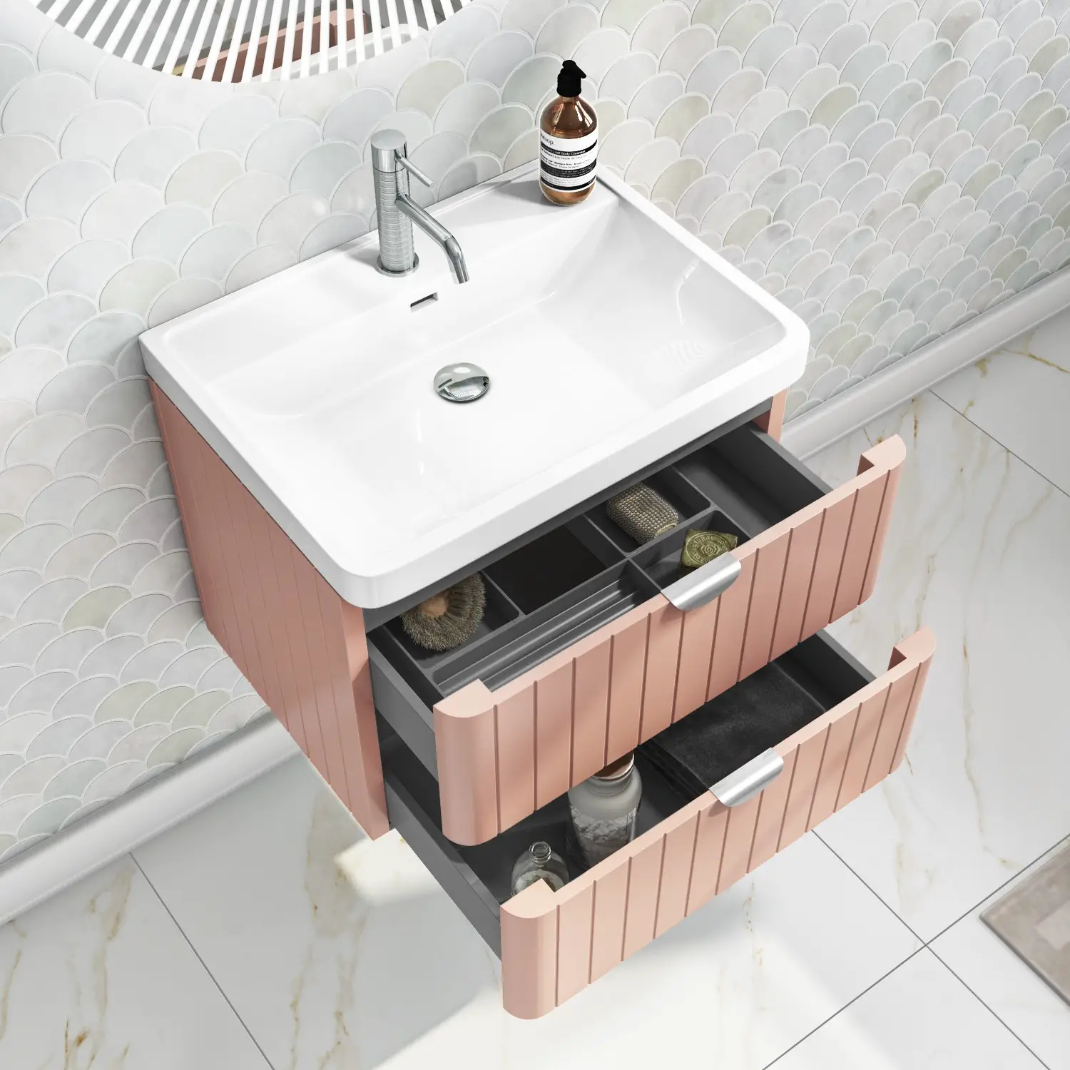 Better Bathroom Beba_27638 Roxbi 600mm Wall Hung Basin Vanity Unit User Manual Better Bathroom Beba_27638 Roxbi 600mm Wall Hung Basin Vanity Unit User Manual