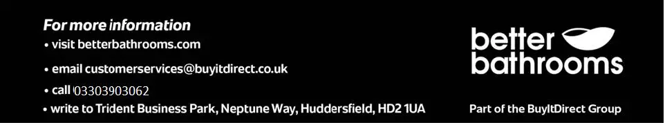 Better Bathroom BeBa_27638 Roxbi 600mm Wall Hung Basin Vanity Unit fig15