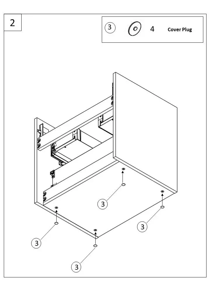 Better Bathroom BeBa_27638 Roxbi 600mm Wall Hung Basin Vanity Unit fig6