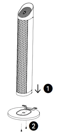 singing Machine ISM1080XX WiFi Enabled Pedestal Karaoke System - Assemble 2