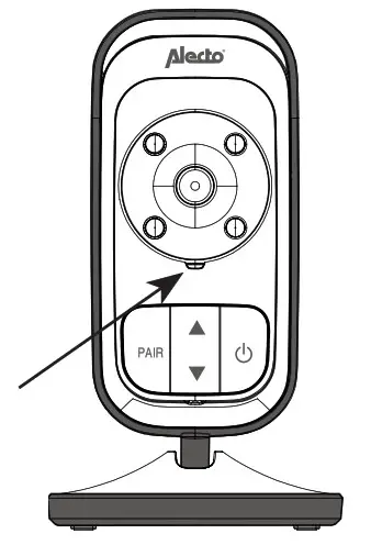 Alecto DVM 76 Babyfoon Met Camera - BABY UNIT