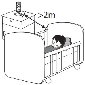 Alecto DVM-76 Babyfoon Met Camera - Power 2