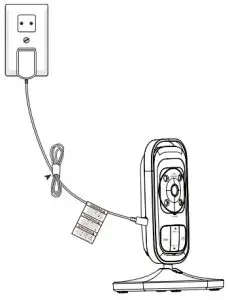 Alecto DVM-76 Babyfoon Met Camera - Power