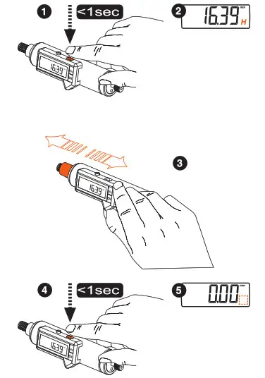 EMUGE Thread Depth Plug Gauge Digital IW- HOLD