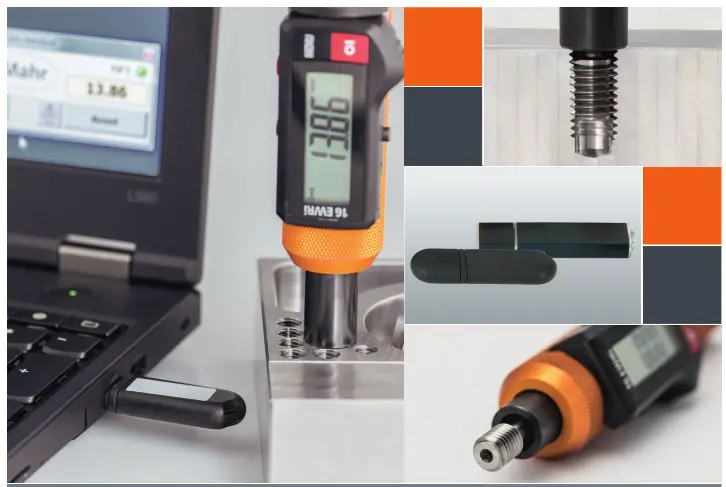 EMUGE Thread Depth Plug Gauge Digital